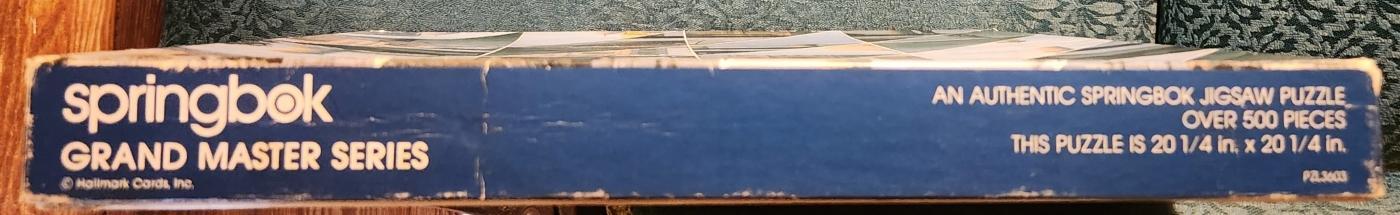 Vintage Springbok #PZL3603 THE SHRINE Jigsaw Puzzle w/Box Complete 1983