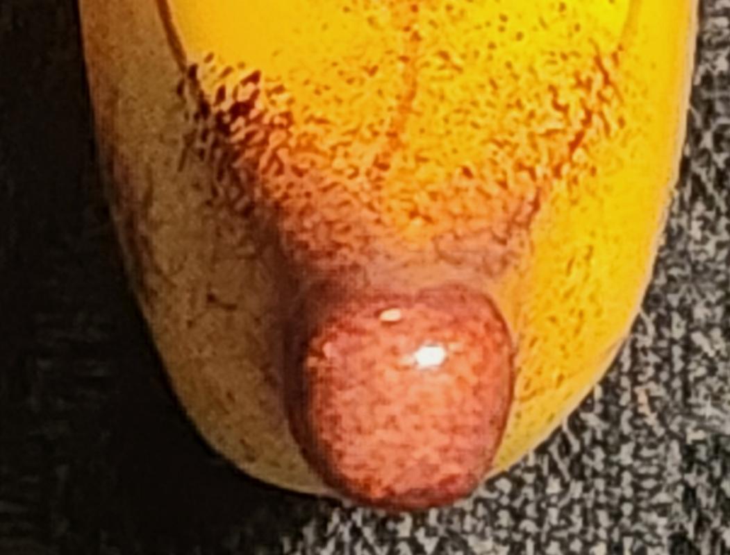 Vintage Banana Limoges Trinket Box Parry Vieille Signed