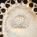 Vintage Mexican Sterling Earrings Green Masks Signed