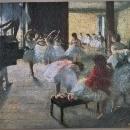 Vintage Jigsaw Puzzle Degas ECOLE DE DANSE 500+ Pcs Complete Fine Art