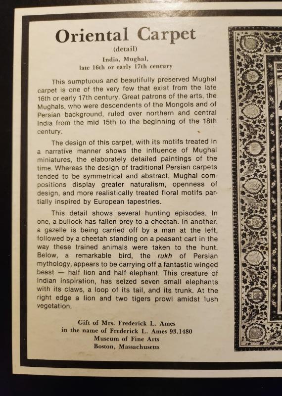 Vintage Jigsaw Puzzle ORIENTAL CARPET 551 Pcs Complete Fine Art