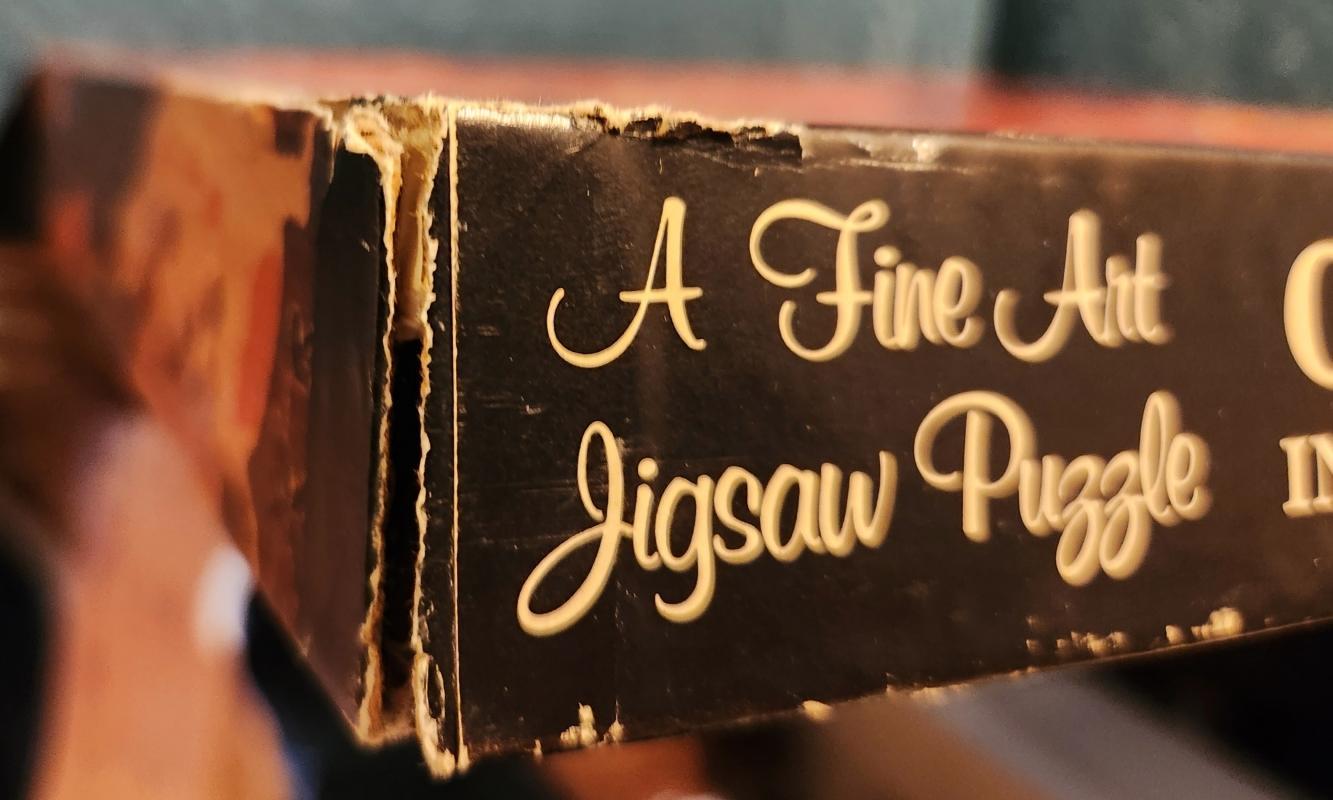 Vintage Jigsaw Puzzle ORIENTAL CARPET 551 Pcs Complete Fine Art