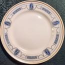Antique Maddock Restaurant Plate #65834 Blue Classical Women 10