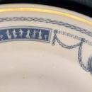 Antique Maddock Restaurant Plate #65834 Blue Classical Women 10