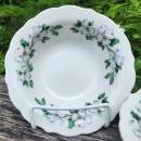 Vintage Syracuse DOGWOOD Bowl Pair Restaurant Ware 1969
