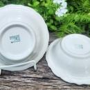 Vintage Syracuse DOGWOOD Bowl Pair Restaurant Ware 1969