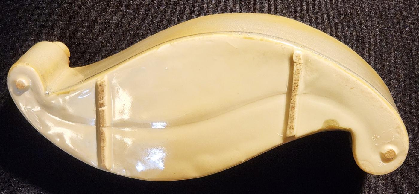 Vintage Hull Parchment/Pine Window Box/Planter 1950s MCM