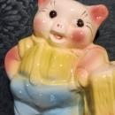 Vintage Hull #86 Pig Planter 1940s-50s