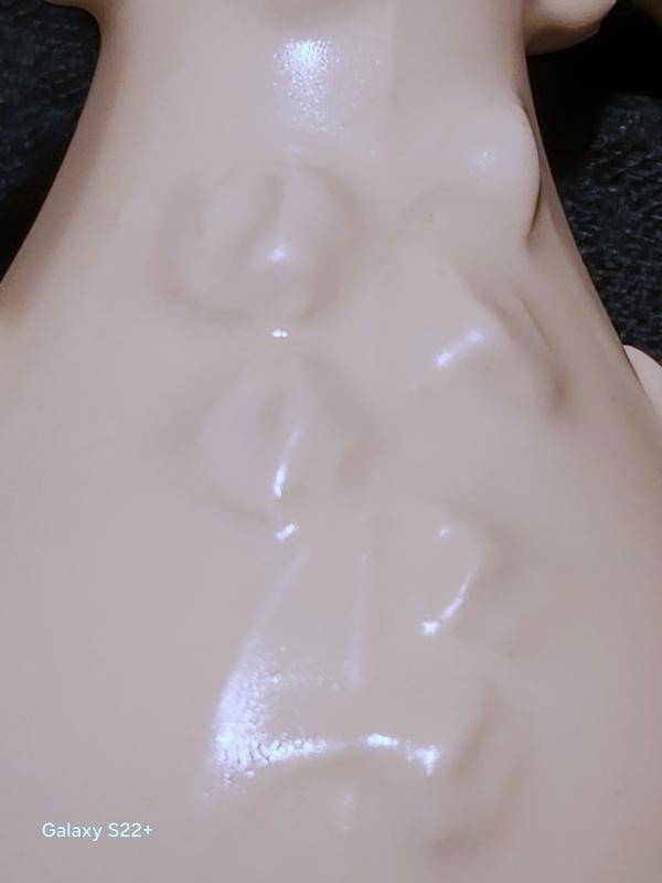 Vintage Shawnee Vase Matte Ivory Embossed Flowers 5.25