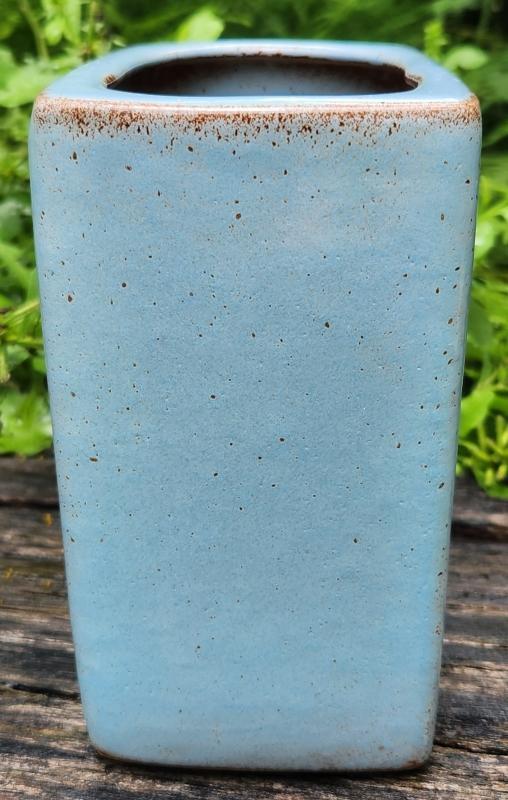 Vintage Stanley Ballard Studio Vase #21 Gray/Blue/Brown 1950s