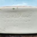 Vintage Stanley Ballard Studio Vase #21 Gray/Blue/Brown 1950s