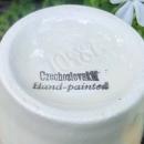 Vintage Czech #10487 Tumbler Set/4 HP Bold MC Floral 4