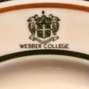 Vintage Webber College Florida Restaurant Ware Plate Syracuse