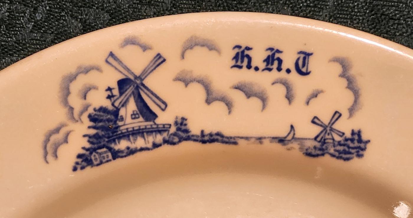 Vintage HOLLAND HOUSE TAVERNE Restaurant Plate 9