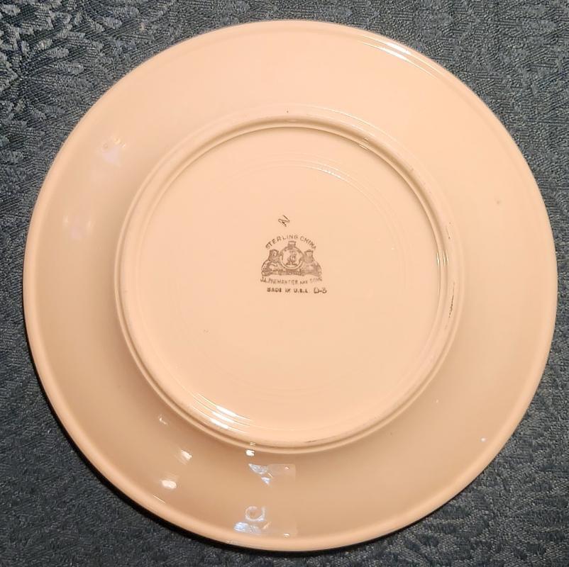 Vintage HOLLAND HOUSE TAVERNE Restaurant Plate 9