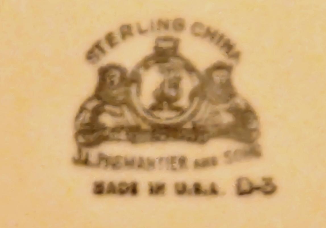 Vintage HOLLAND HOUSE TAVERNE Restaurant Plate 9