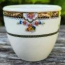 Vintage HOTEL NEW YORKER Demitasse Cup Pair Mayer 1930s