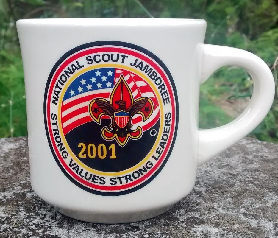 Vintage Boy Scout Mug 2001 National Jamboree