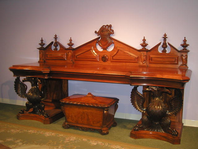 Irish 19th century Mahogany Sideboard or Serving Table