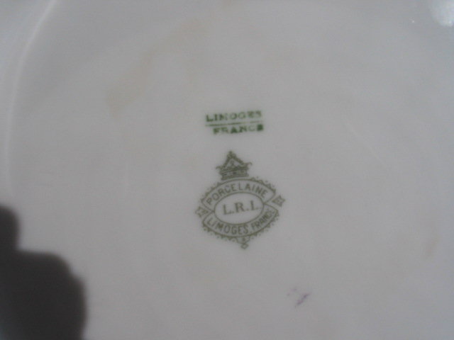 DUBOIS SIGNED   LIMOGES PLACQUE