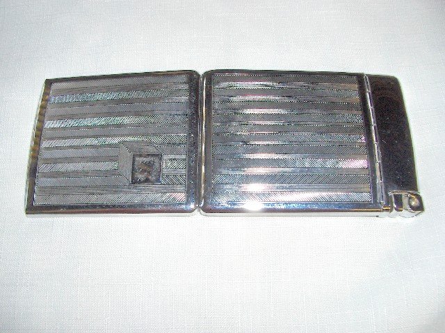 identify an antique silver cigarette case Please help identifying vintage cigarette case