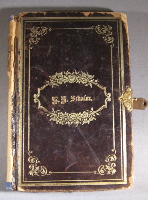 German Evangelical Songbook 1890 by Schafer