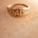 Vintage 10kt Gold DAD Ring Fathers Day Birthday