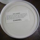 TWO Vintage Chanel No 5 Original Bath powder perfume fragrance set sealed with Puff and paper inset 8oz each 16oz total