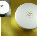 TWO Vintage Chanel No 5 Original Bath powder perfume fragrance set sealed with Puff and paper inset 8oz each 16oz total