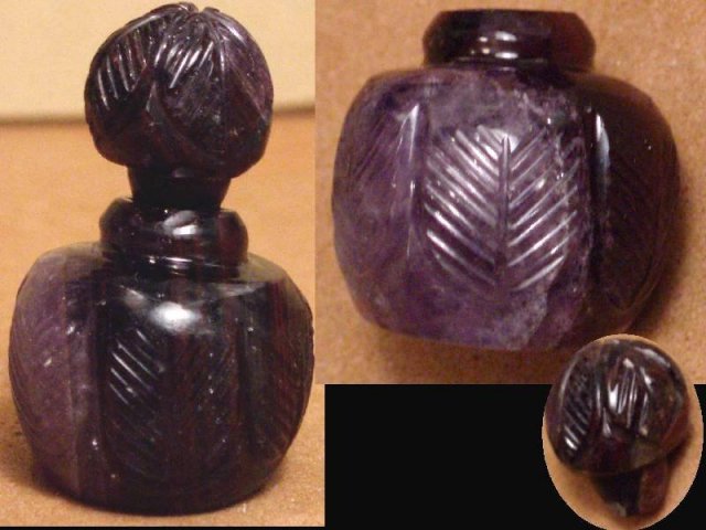 Victorian MINIATURE Siberian Amethyst prefume