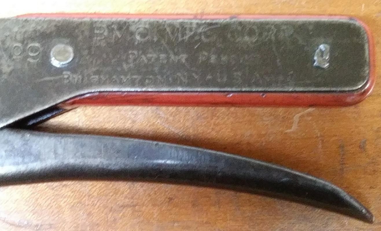 BMC Mfg. Co. Pliers Wrench No. 9