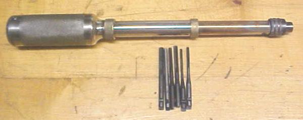 North Bros. Yankee No. 41 Push Drill w/6 Bits