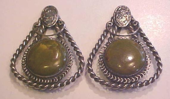 Antique Shoe Clip Pair