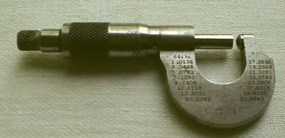 Starrett Tubing Micrometer No. 576 1/2