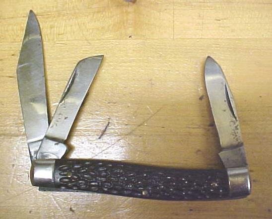 Monarch Stockman Pocket Knife 3 Blade