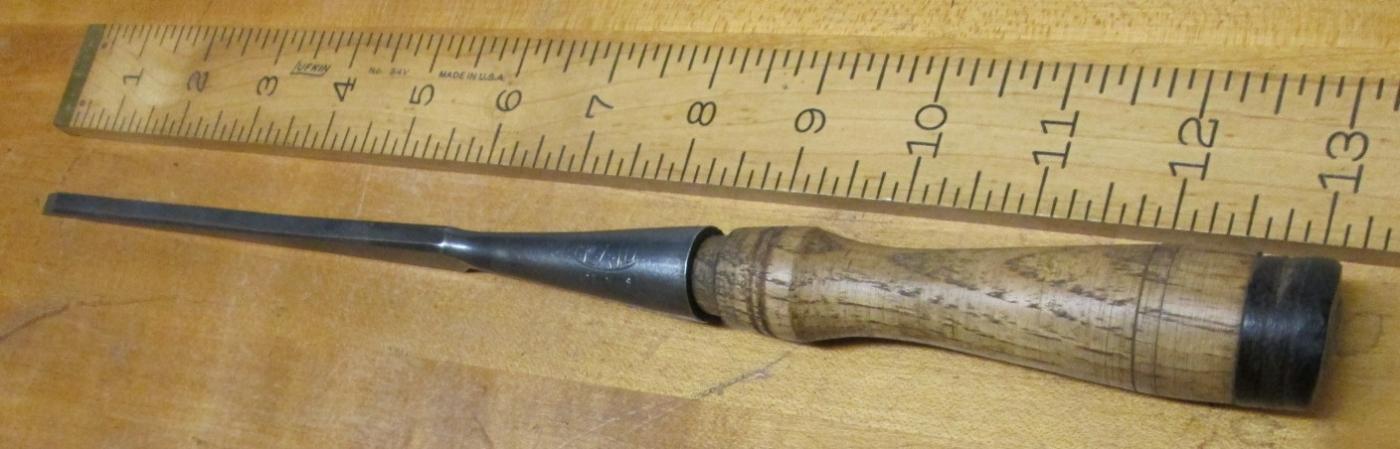 Pexto Socket Beveled Chisel 1/4 inch