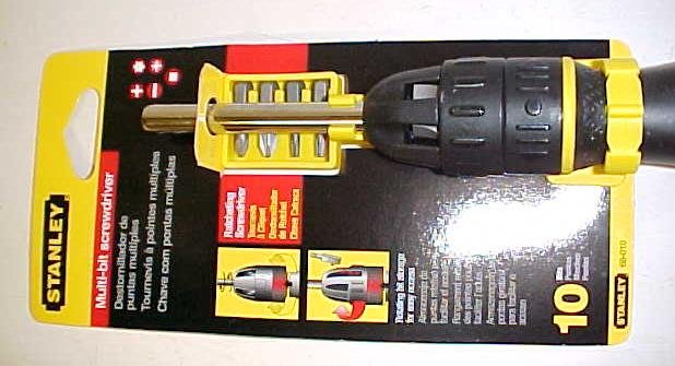 Yankee Push Drill w/ Drill Adapter & Ratchet Screwdriver Combo