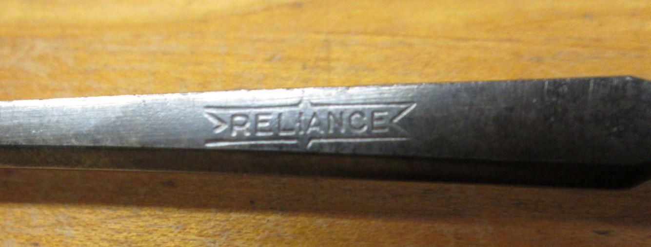 Reliance Socket Beveled Chisel 1/4 inch Youngstown Ohio