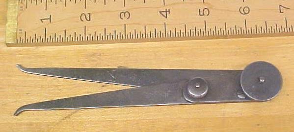 Starrett No. 39 Inside Caliper 6 Inch Long