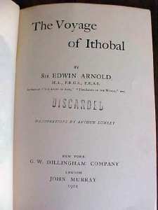 The Voyage of Ithobal by Edwin Arnold 1901