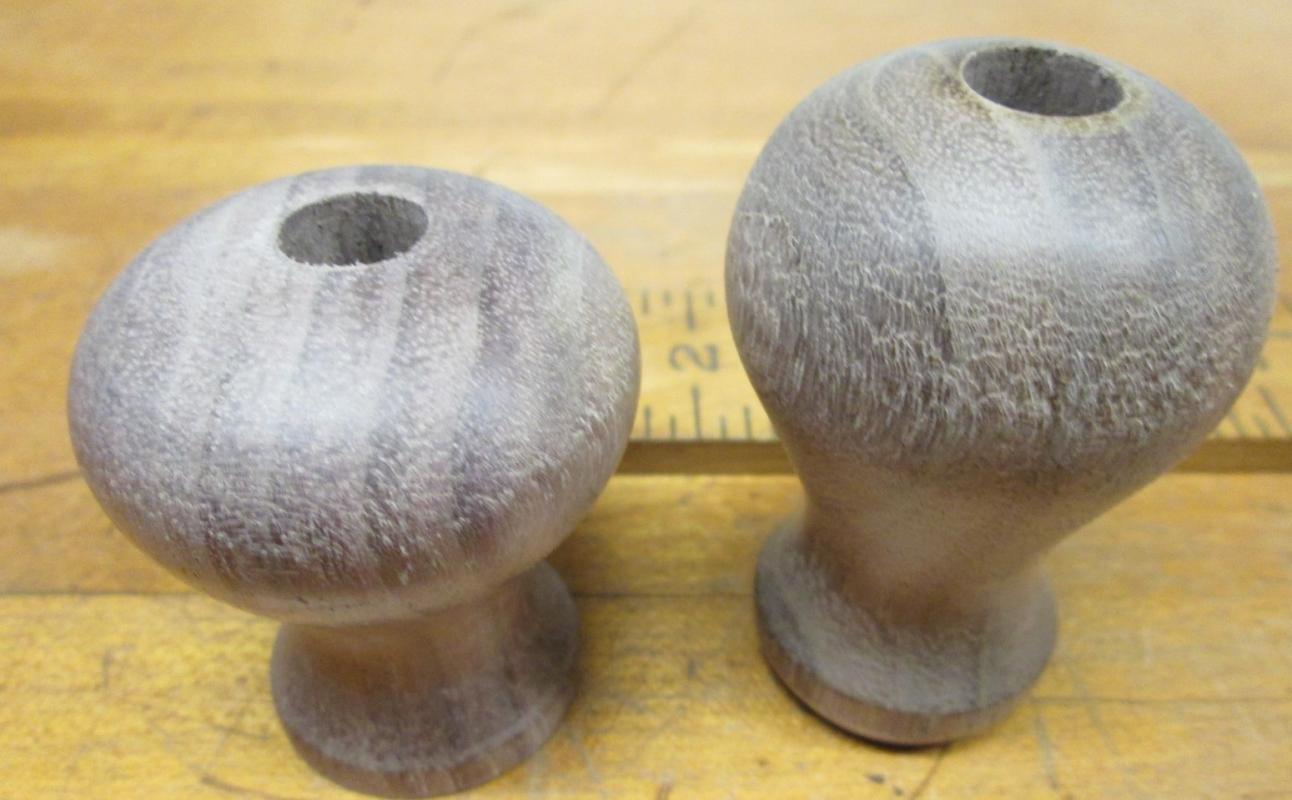 Stanley Plane Oldest Style Short Knob No. 5, 6, 7, 8 Walnut Replacement