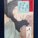 Snow, Moon and Flowers: Snow, the Actor Onoe Baiko in the Role of Iwakura no Sogen - 1890 - Tsukioka Yoshitoshi (1839-1892) - Japan - Meiji period (1868-1912)