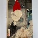 The Lonely house Adachi Moor - 1885 - Tsukioka Yoshitoshi (1839-1892) - Japan - Meiji period (1868-1912)