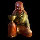 Japan -Doll KaraKuri Ningyo (Edo 1850~) （お酒呑み続ける人形） - 1850-1900