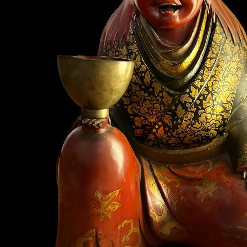 Japan -Doll KaraKuri Ningyo (Edo 1850~) （お酒呑み続ける人形） - 1850-1900