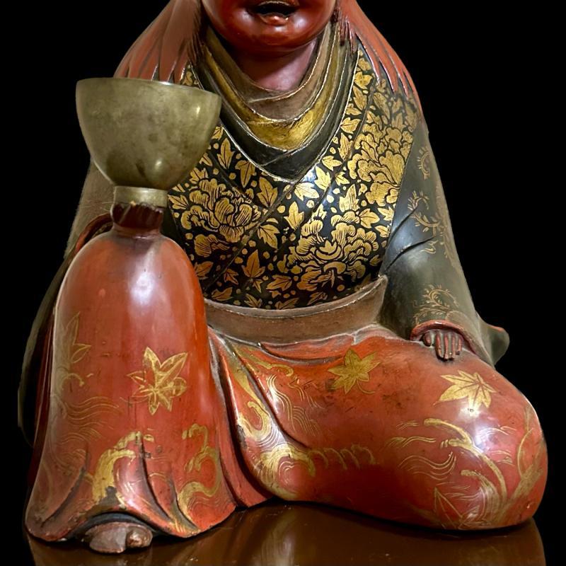 Japan -Doll KaraKuri Ningyo (Edo 1850~) （お酒呑み続ける人形） - 1850-1900