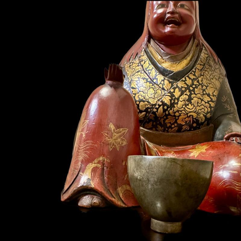 Japan -Doll KaraKuri Ningyo (Edo 1850~) （お酒呑み続ける人形） - 1850-1900