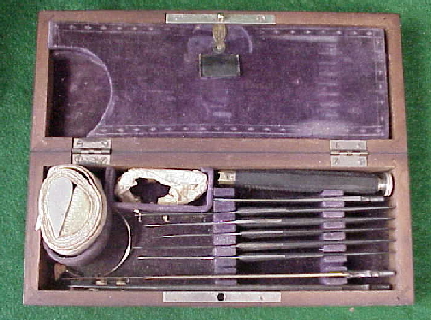 Small Antique Surgical Set by Otto and Son, N.Y.