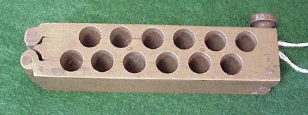 Antique Brass Suppository Mold