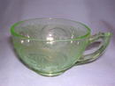 GREEN DEPRESSION GLASS 